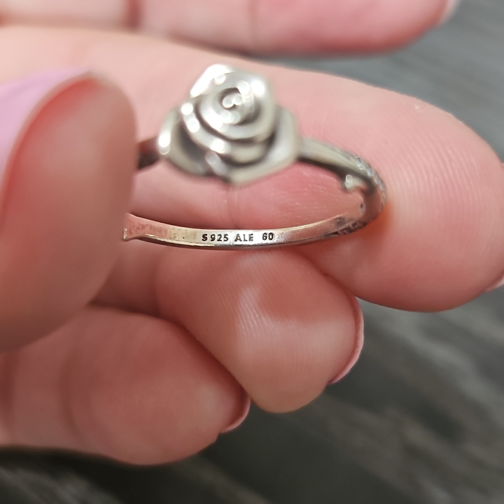 Pandora Rose In Bloom Ring 9 - Picture 3 of 4